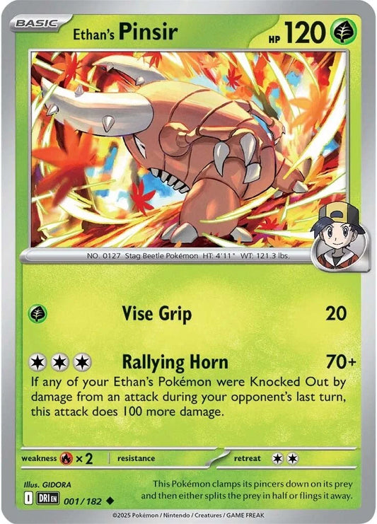 Ethan's Pinsir 1/182 - Destined Rivals